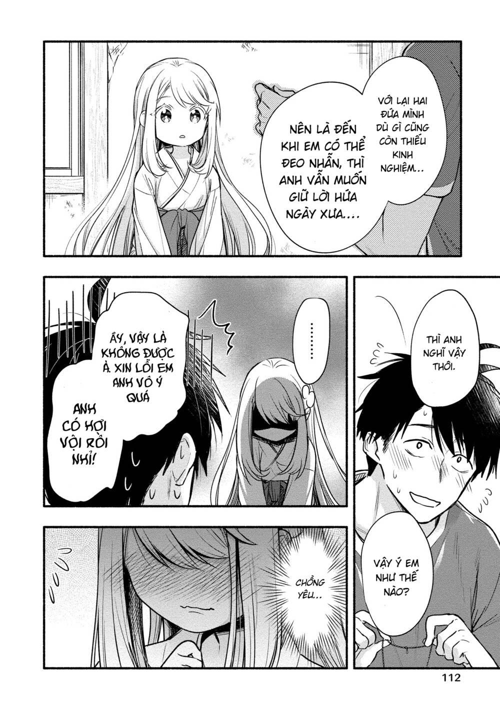 yuki no niiduma wa boku to tokeaitai chapter 9 - Trang 14