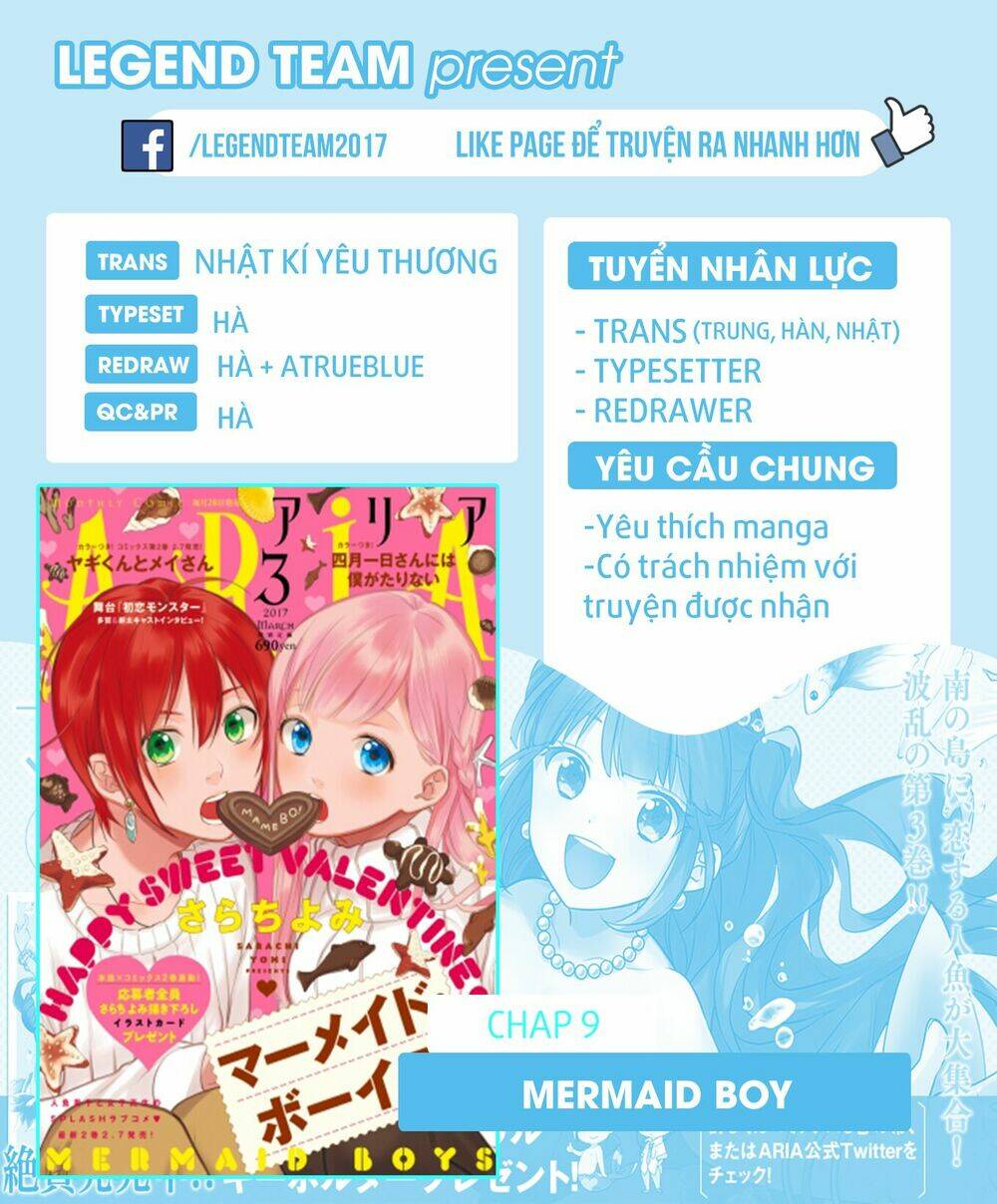 mermaid boys chapter 10 - Trang 2