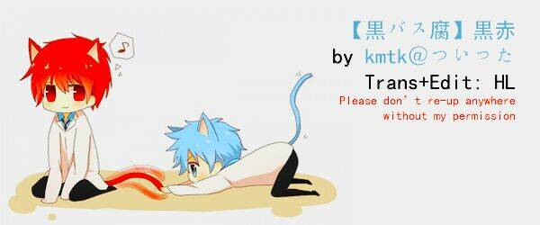 kuroko – tuyển thủ vô hình: akakuro short chapter 18 - Trang 3