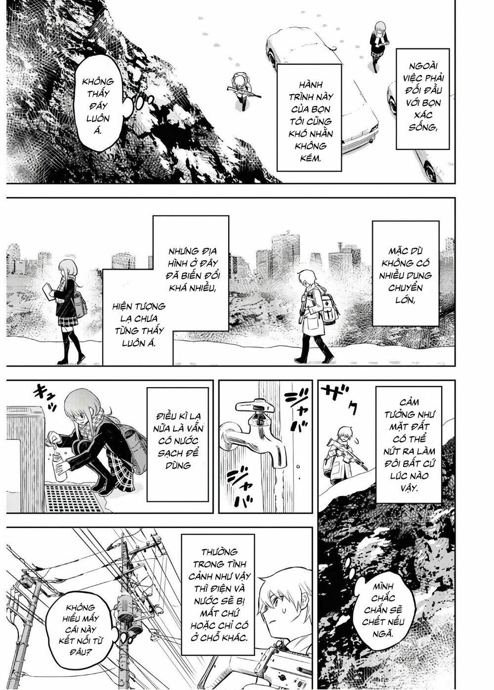 shikabane-gatana chapter 2 - Trang 21