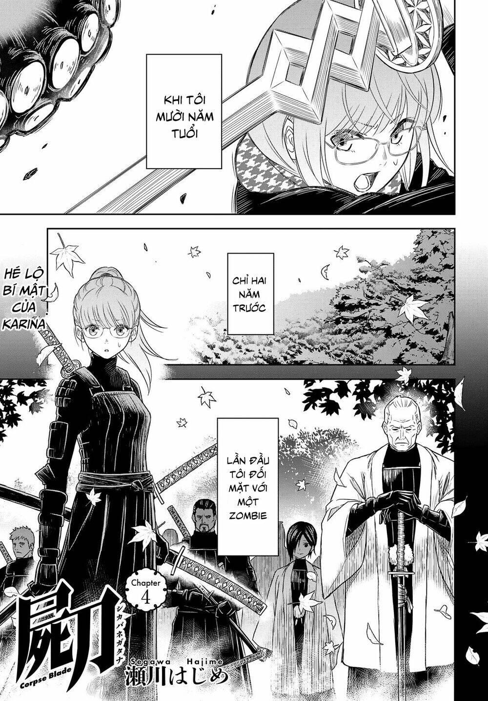 shikabane-gatana chapter 4 - Trang 1