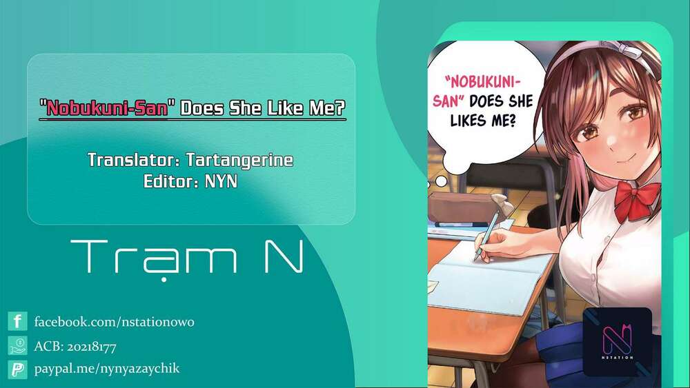 tonari no nobukuni-san wa ore no koto ga sukina ki ga suru chapter 8 - Trang 1
