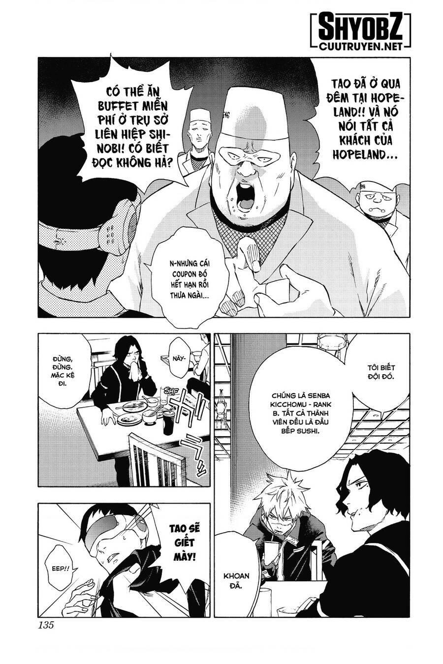 biệt đội shinobi chapter 24 - Trang 9