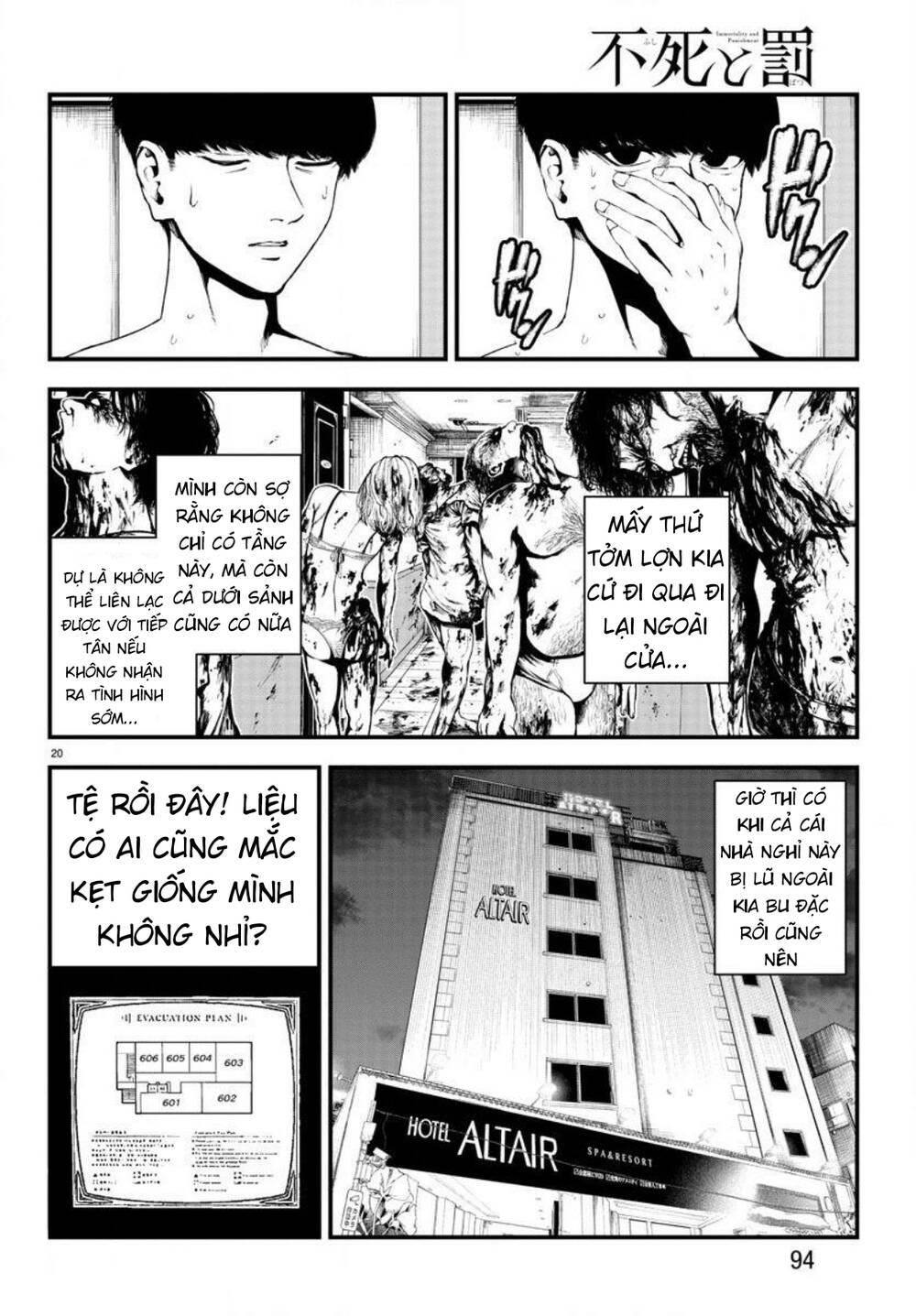 fushi to batsu: đại dịch xác sống chapter 2 - Trang 20
