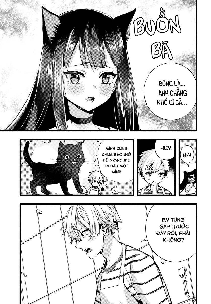 chiteki de cool na kouhai bijo, ore no kai neko ni naru chapter 5 - Trang 8