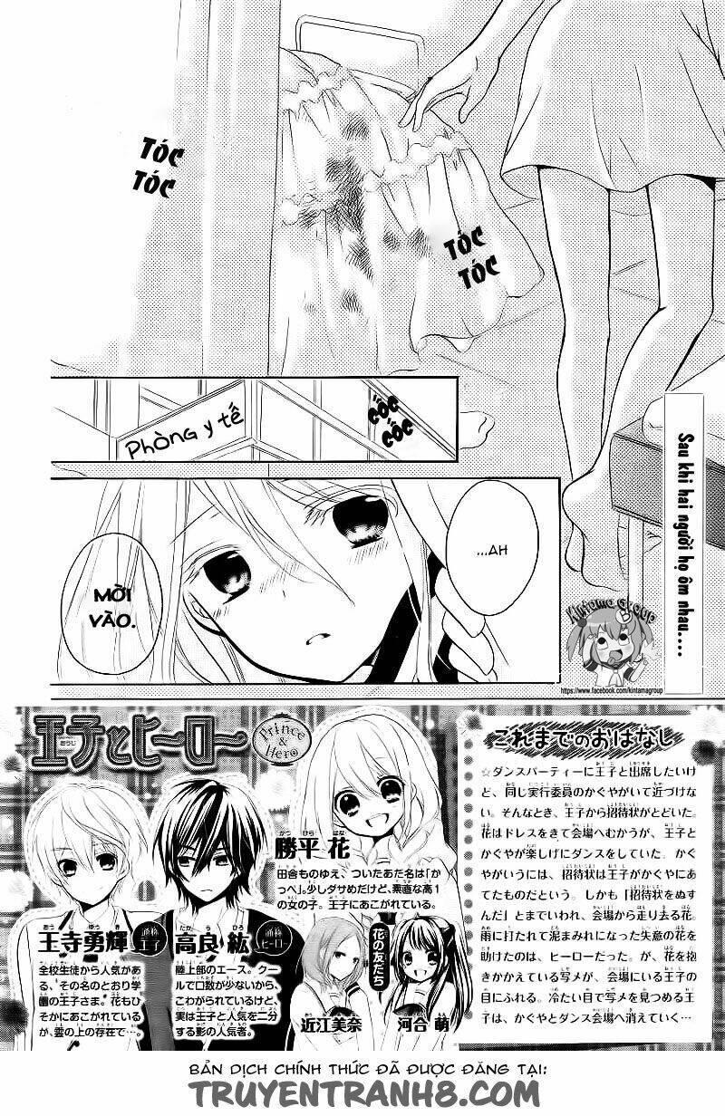 ouji to hero - hoàng tử và người hùng chapter 5 - Trang 4