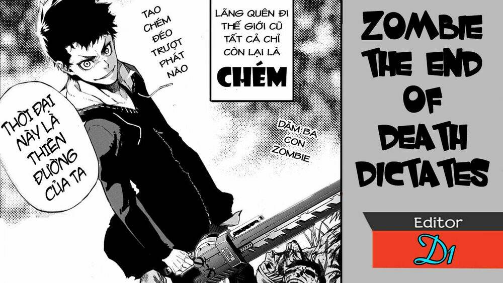 zombie: the end of death dictates chapter 3 - Trang 1