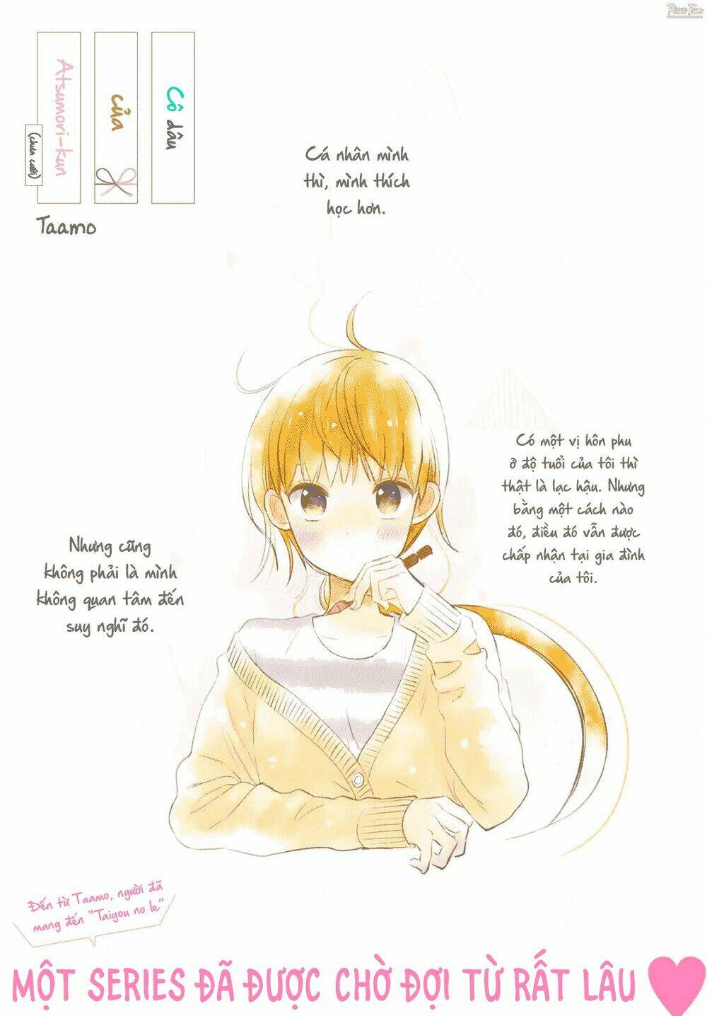 atsumori-kun no oyomesan (←mitei) chapter 1 - Trang 2