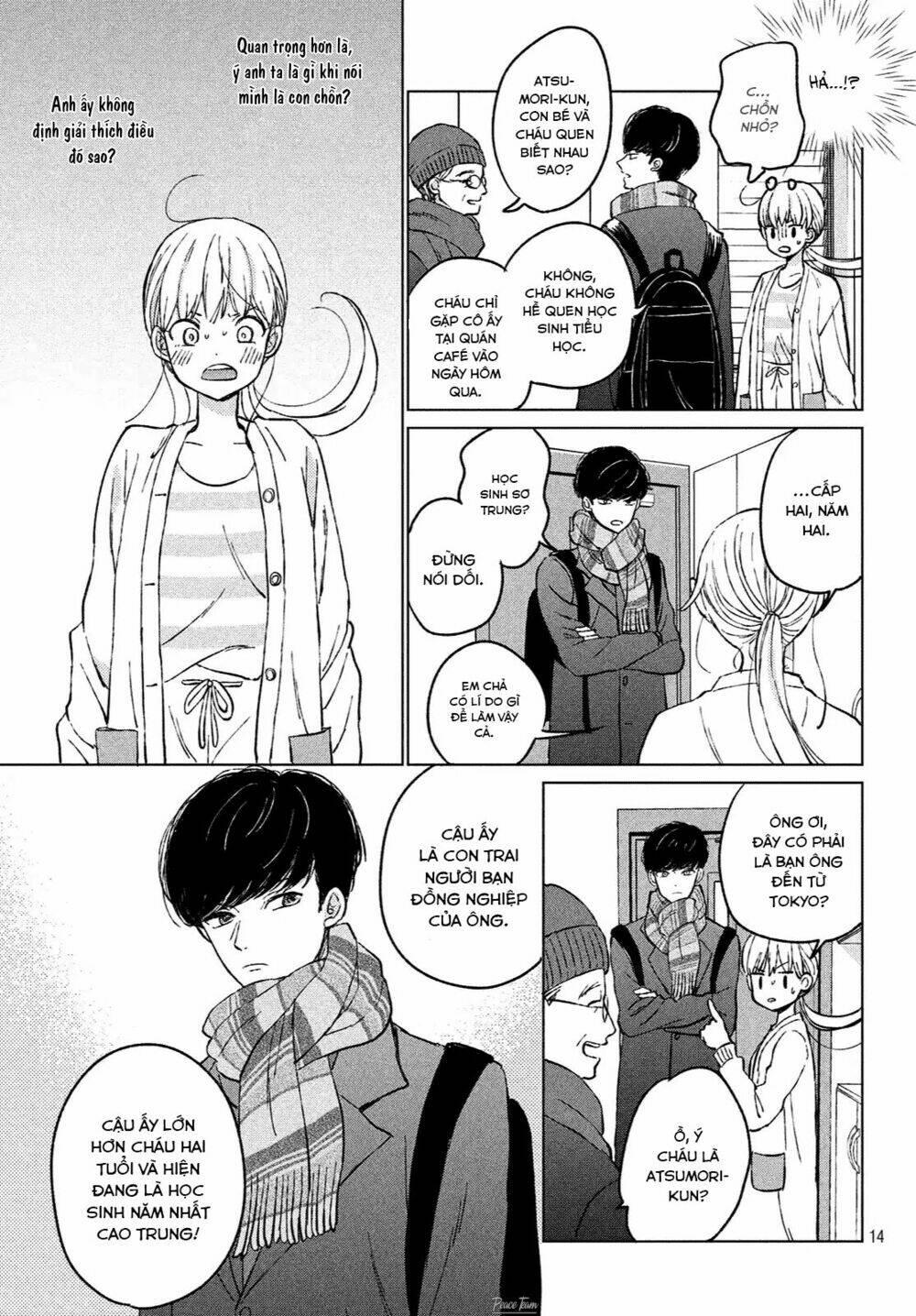 atsumori-kun no oyomesan (←mitei) chapter 1 - Trang 14
