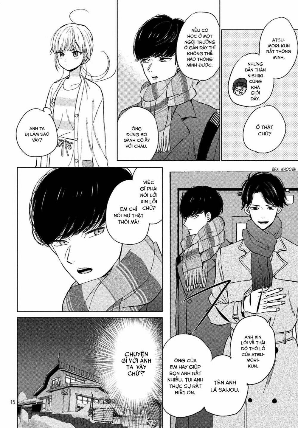 atsumori-kun no oyomesan (←mitei) chapter 1 - Trang 15