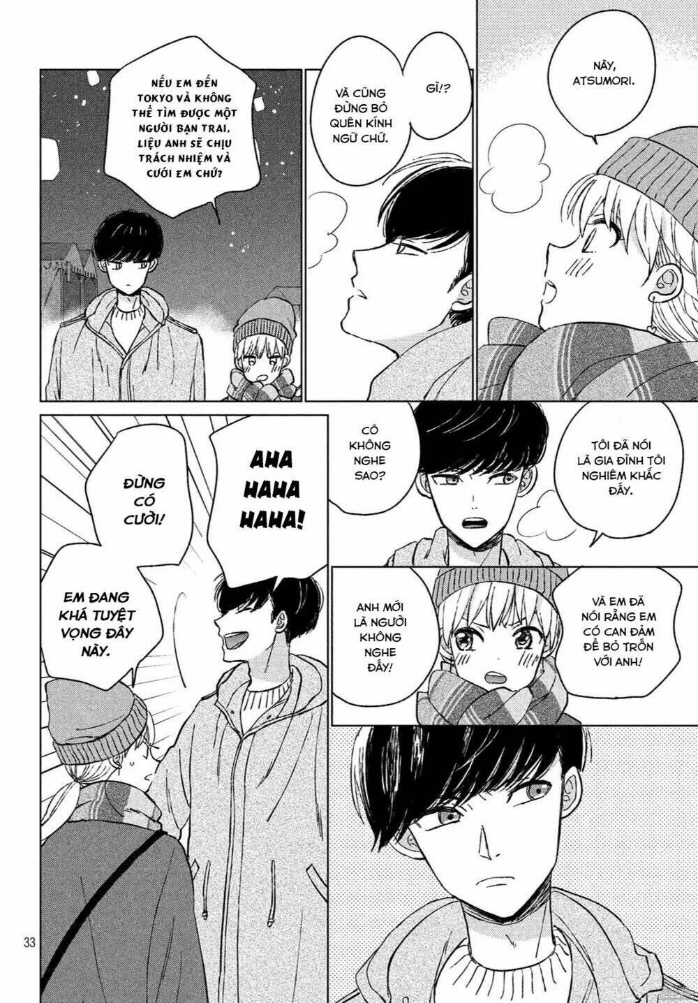 atsumori-kun no oyomesan (←mitei) chapter 1 - Trang 32