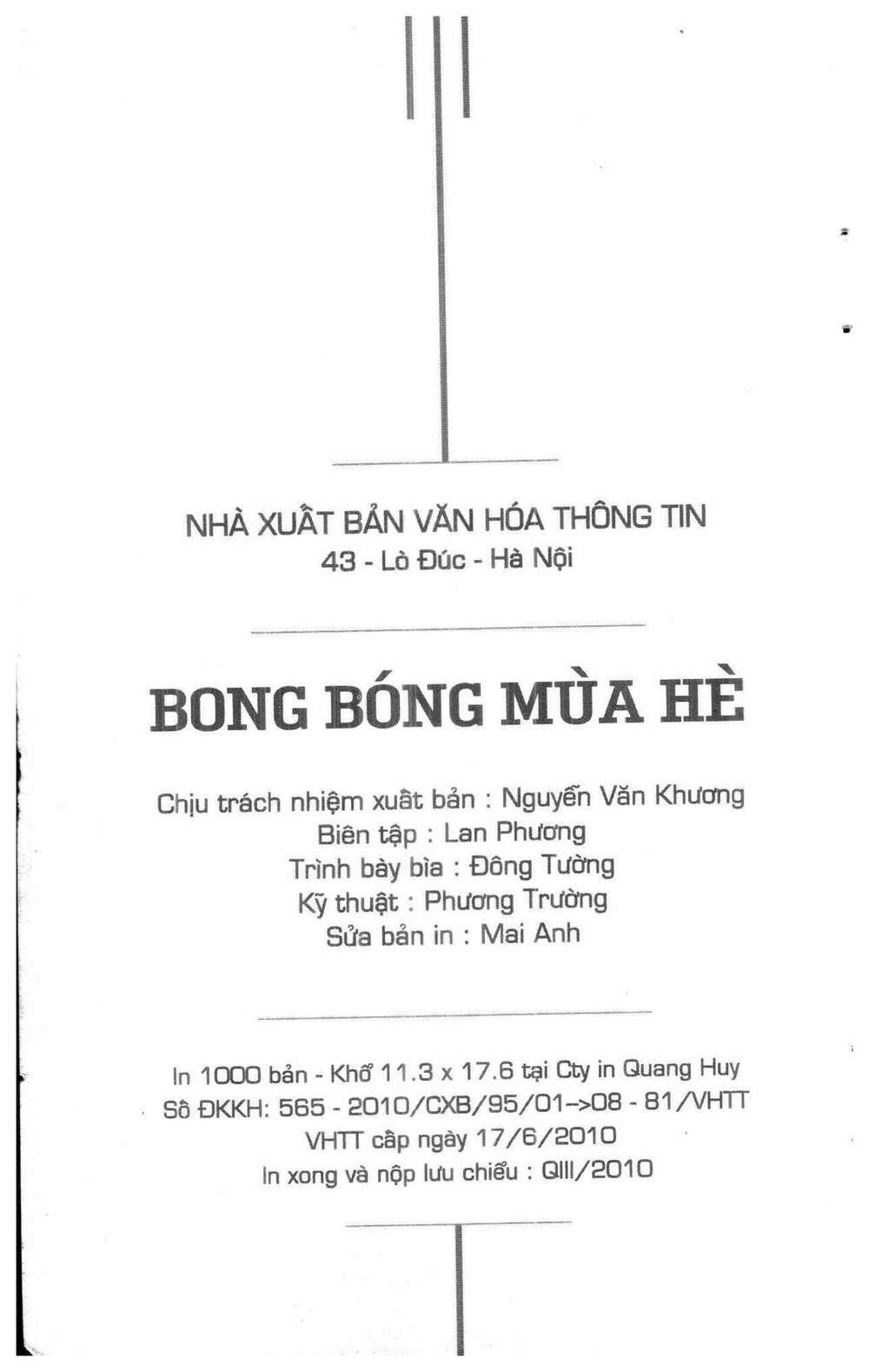 bong bóng mùa hè chapter 28 - Trang 2