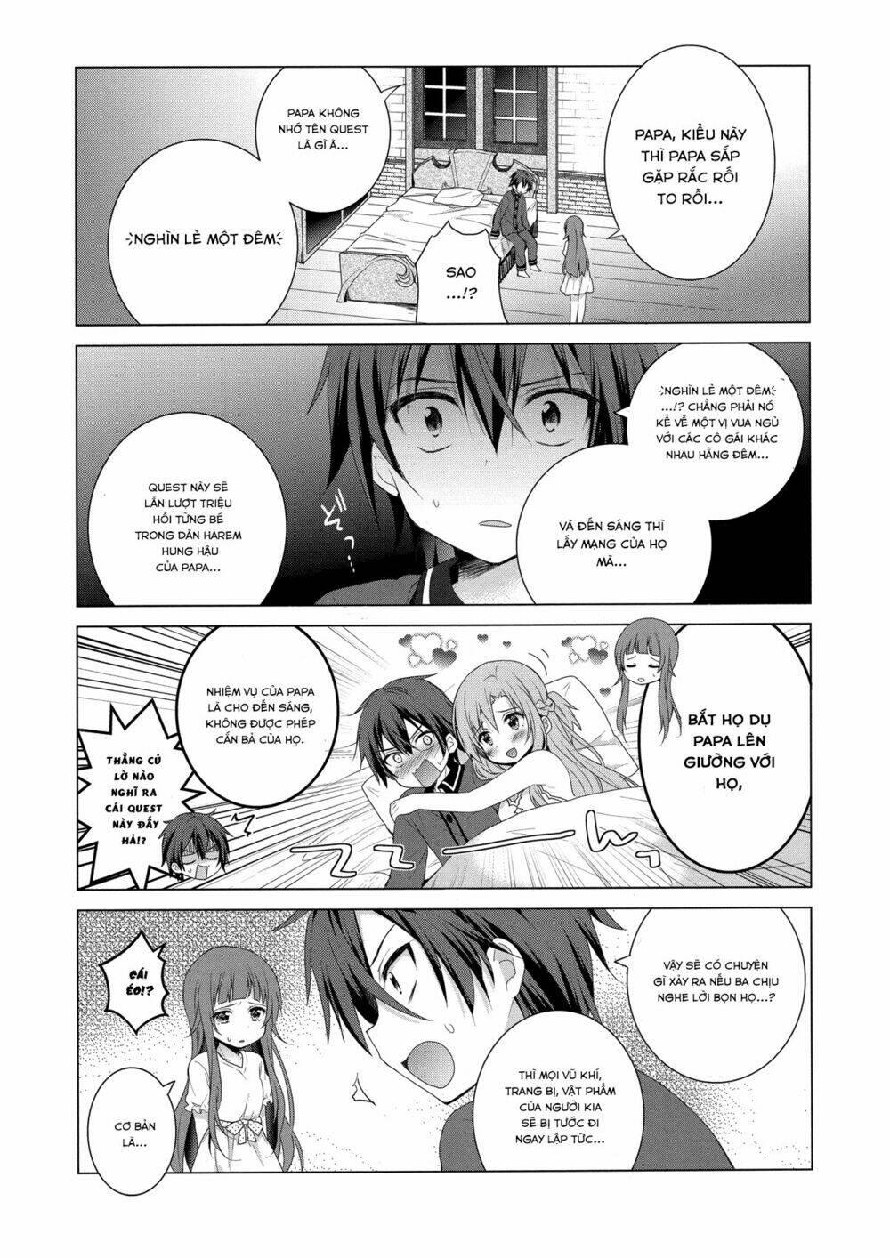 sword art online: aincrad night of kirito chapter 1 - Trang 5