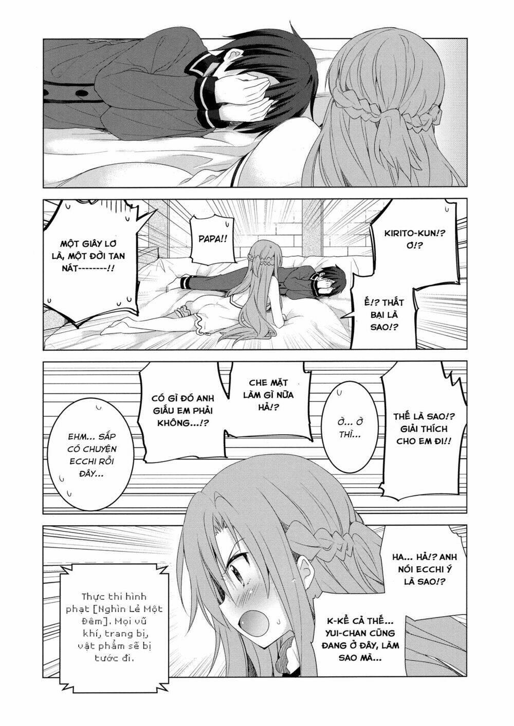 sword art online: aincrad night of kirito chapter 1 - Trang 14