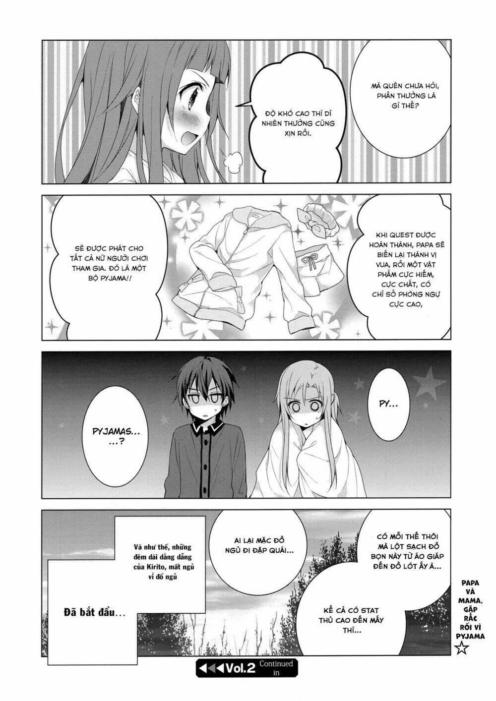sword art online: aincrad night of kirito chapter 1 - Trang 18