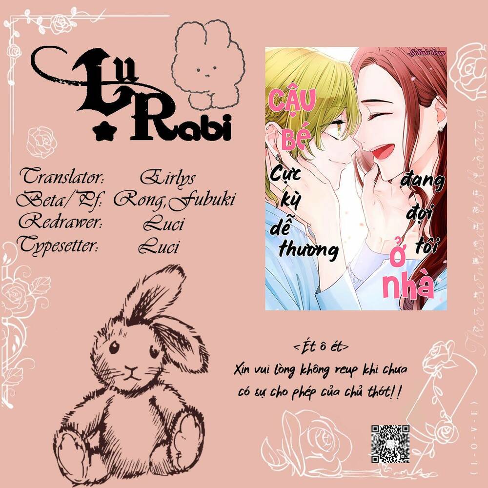 cậu bé cực kỳ dễ thương đang đợi tôi ở nhà chapter 4 - Trang 1