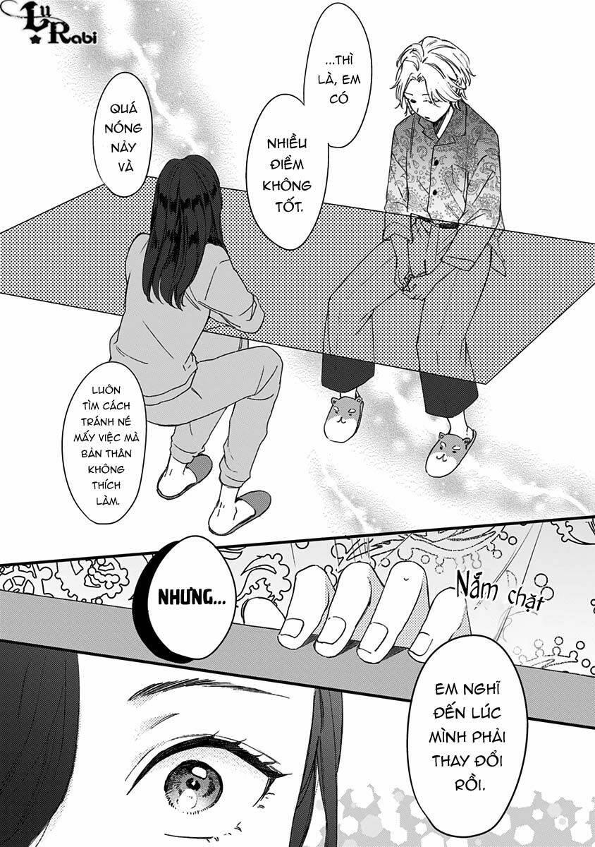 cậu bé cực kỳ dễ thương đang đợi tôi ở nhà chapter 6 - Trang 45