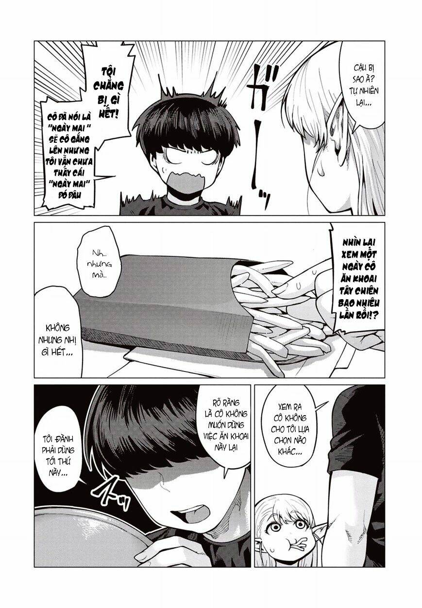elf-san wa yaserarenai chapter 11 - Trang 13