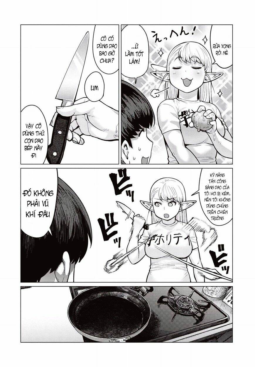 elf-san wa yaserarenai chapter 11 - Trang 19