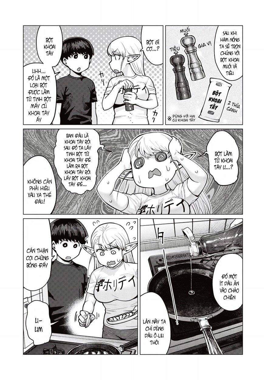 elf-san wa yaserarenai chapter 11 - Trang 22