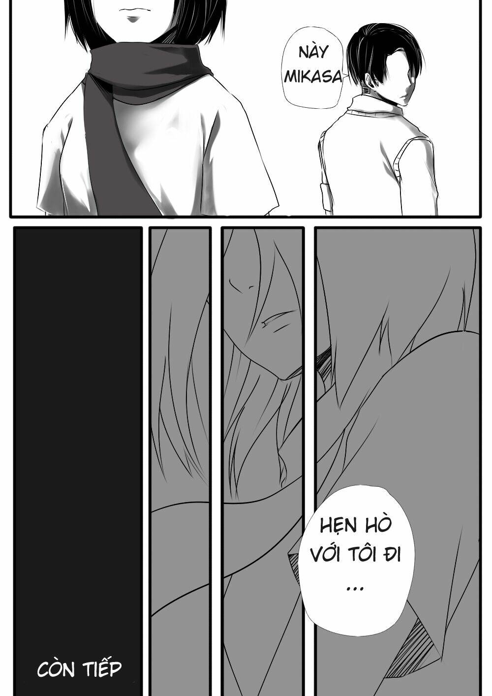 tấn công người khổng lồ - doujinshi lemi chapter 2 - Trang 7
