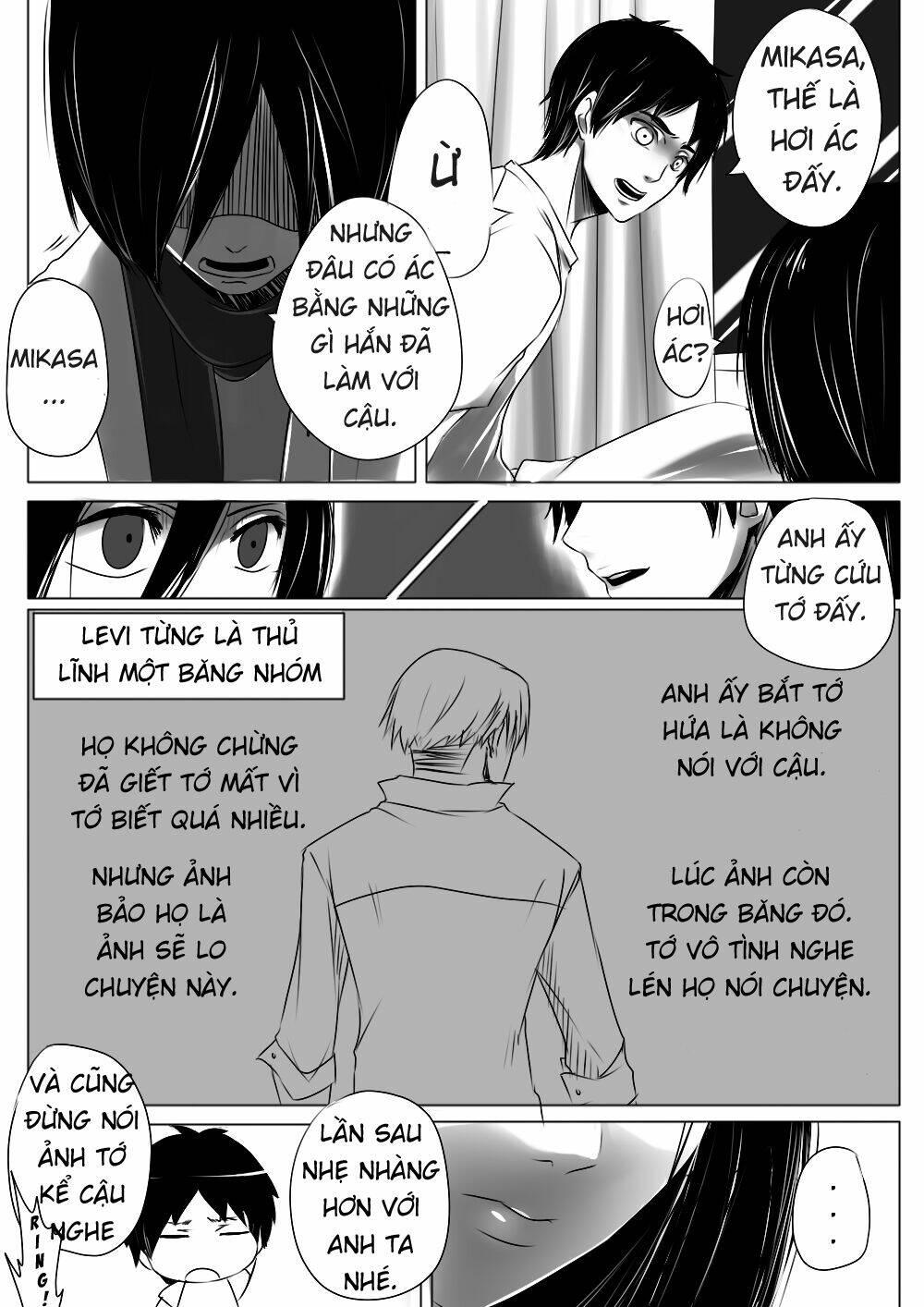 tấn công người khổng lồ - doujinshi lemi chapter 2 - Trang 10