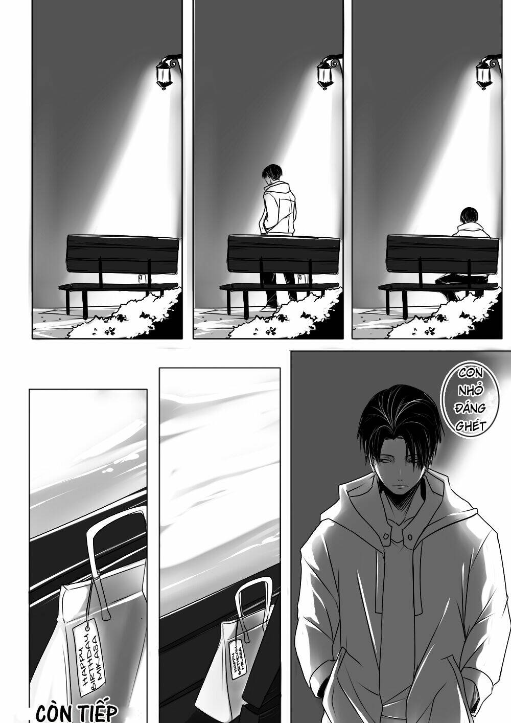 tấn công người khổng lồ - doujinshi lemi chapter 2 - Trang 14