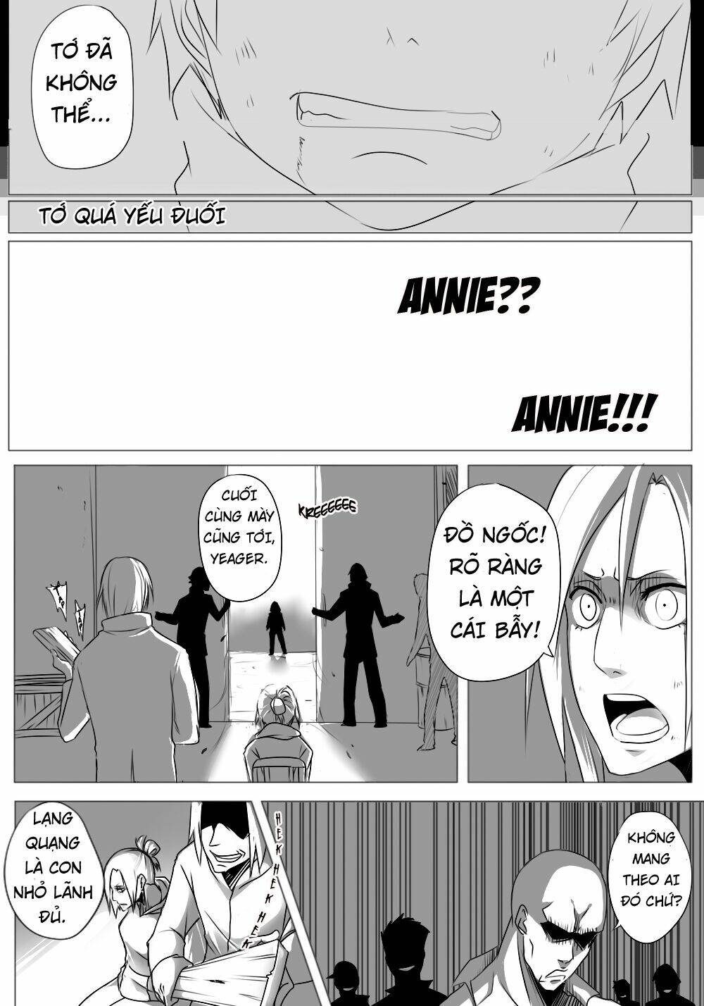 tấn công người khổng lồ - doujinshi lemi chapter 2 - Trang 16
