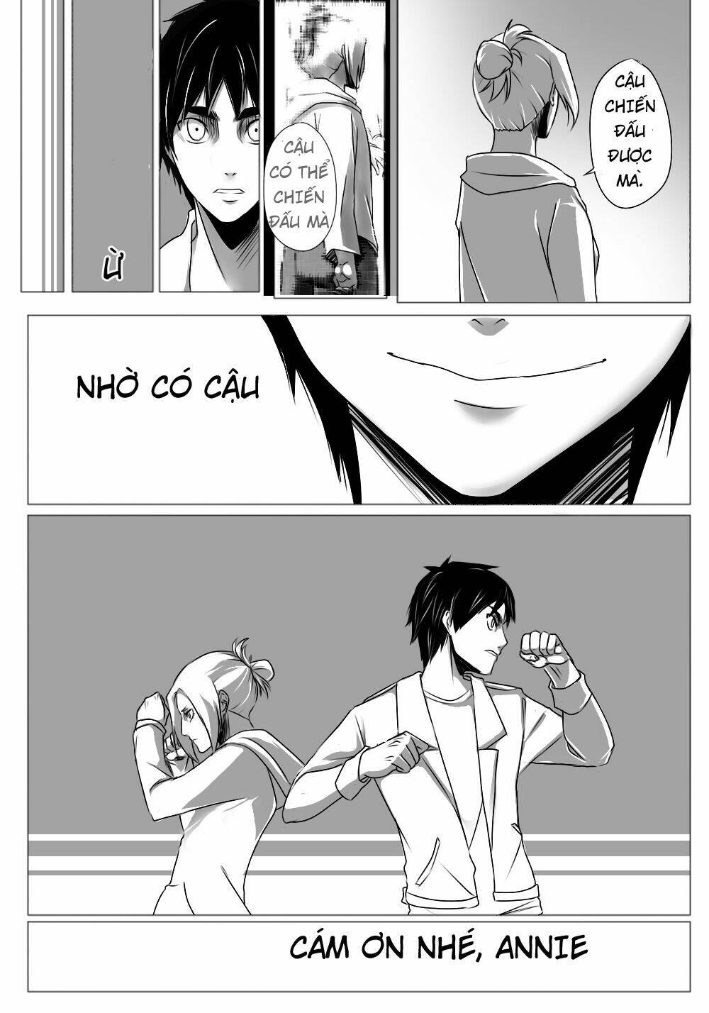 tấn công người khổng lồ - doujinshi lemi chapter 2 - Trang 19