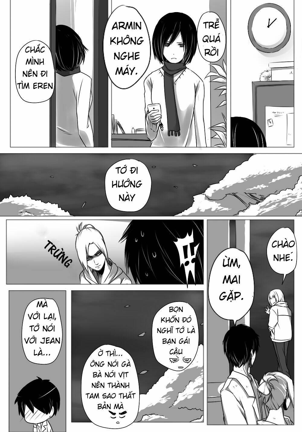 tấn công người khổng lồ - doujinshi lemi chapter 2 - Trang 21