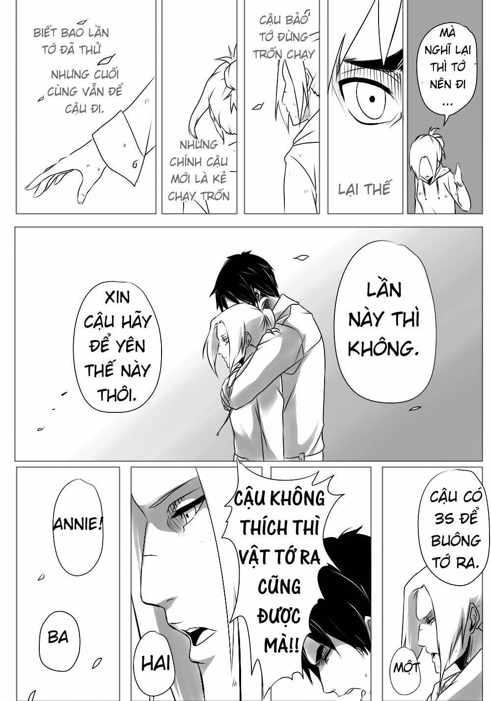 tấn công người khổng lồ - doujinshi lemi chapter 2 - Trang 22