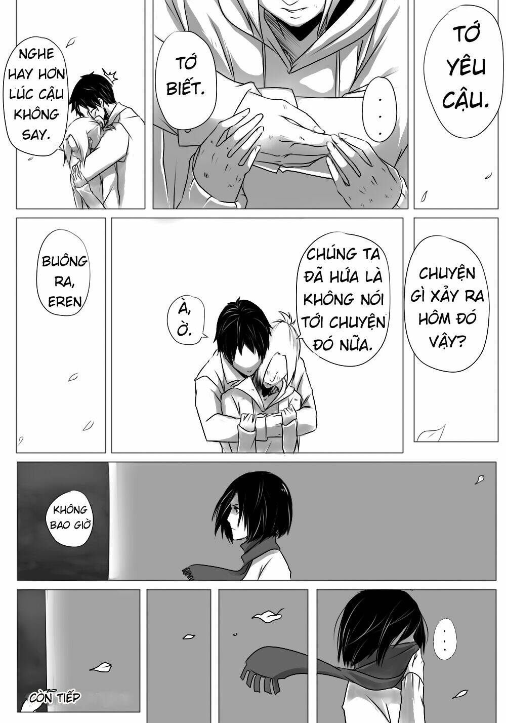 tấn công người khổng lồ - doujinshi lemi chapter 2 - Trang 23