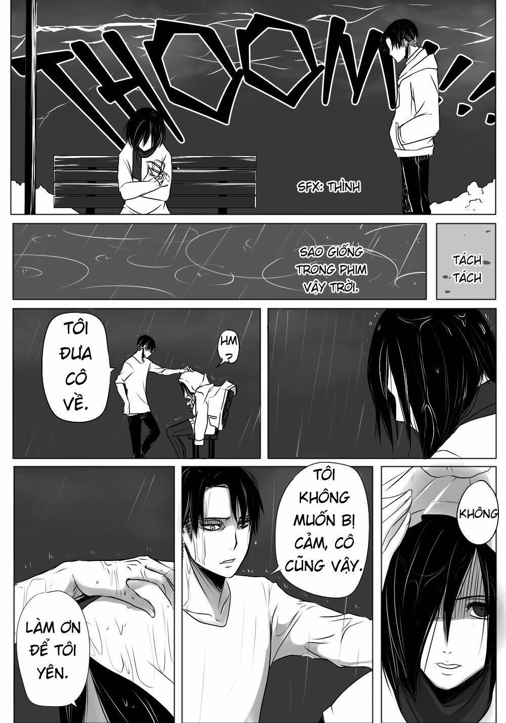 tấn công người khổng lồ - doujinshi lemi chapter 2 - Trang 25