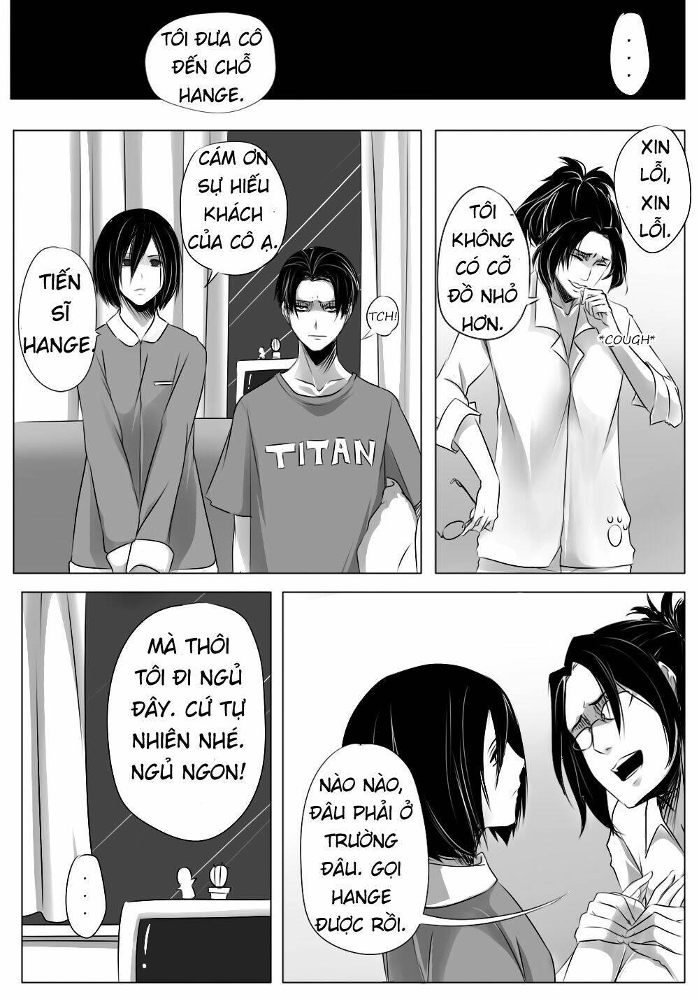 tấn công người khổng lồ - doujinshi lemi chapter 2 - Trang 27