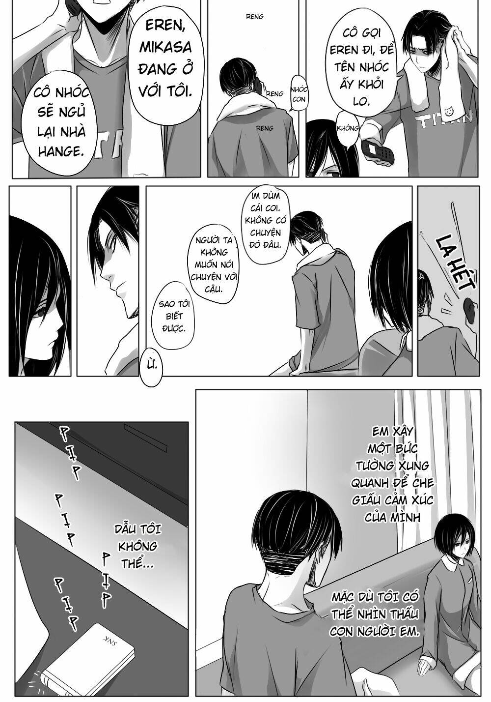 tấn công người khổng lồ - doujinshi lemi chapter 2 - Trang 28