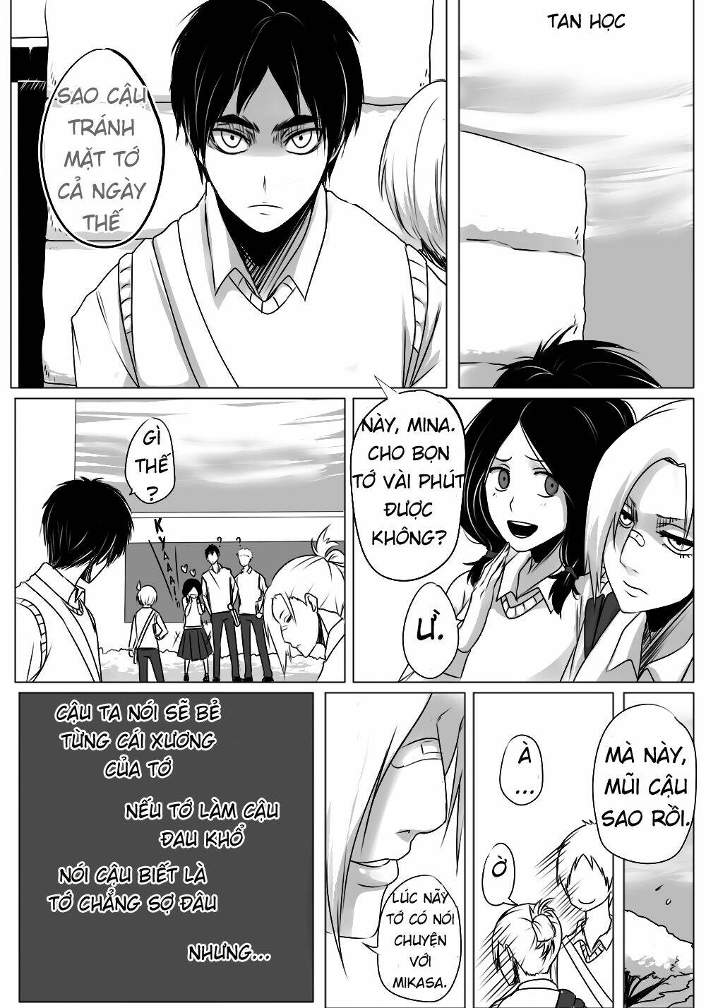 tấn công người khổng lồ - doujinshi lemi chapter 2 - Trang 35