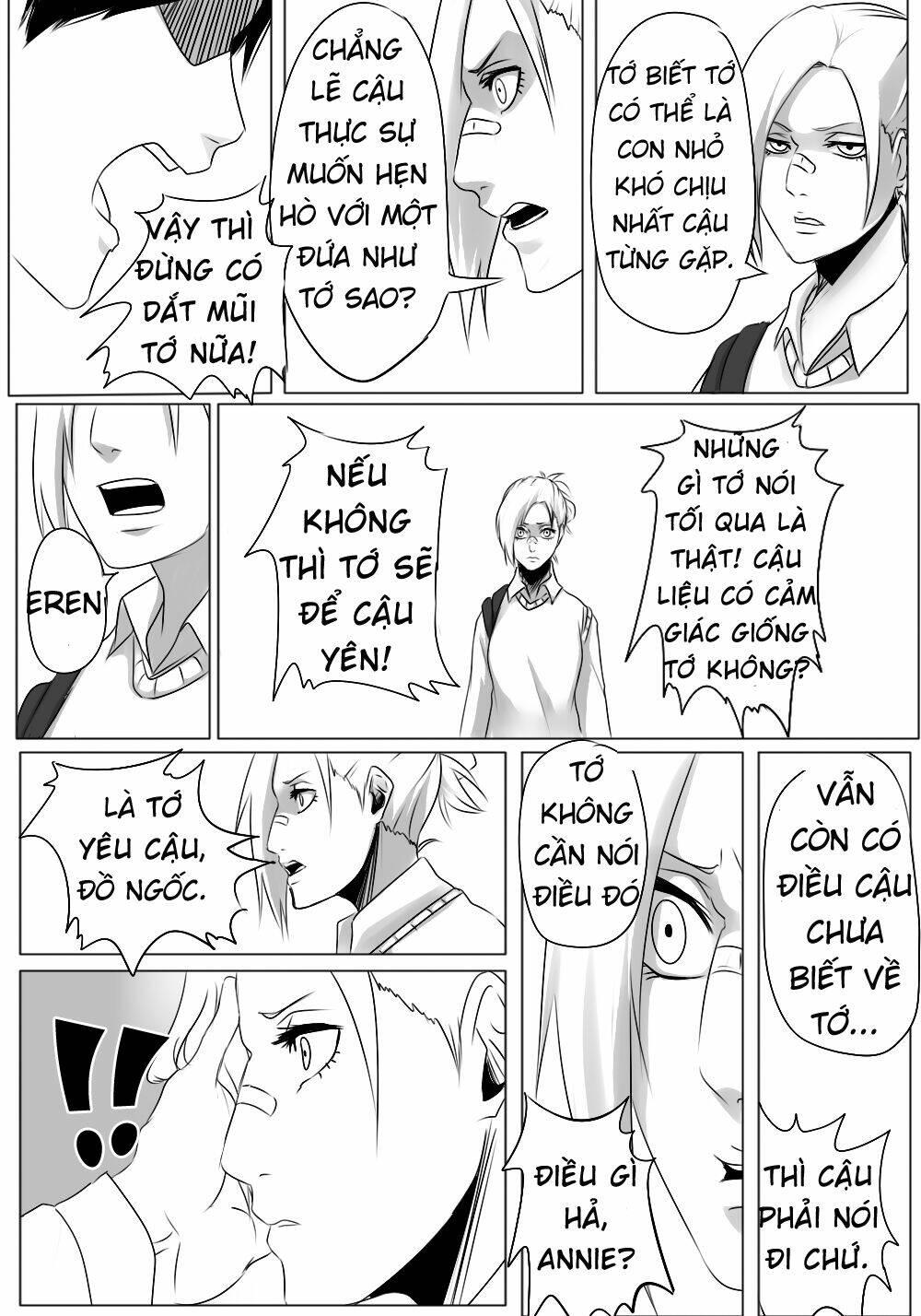 tấn công người khổng lồ - doujinshi lemi chapter 2 - Trang 36