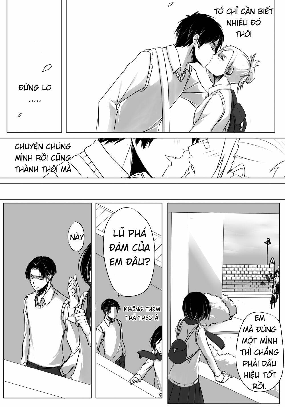 tấn công người khổng lồ - doujinshi lemi chapter 2 - Trang 37