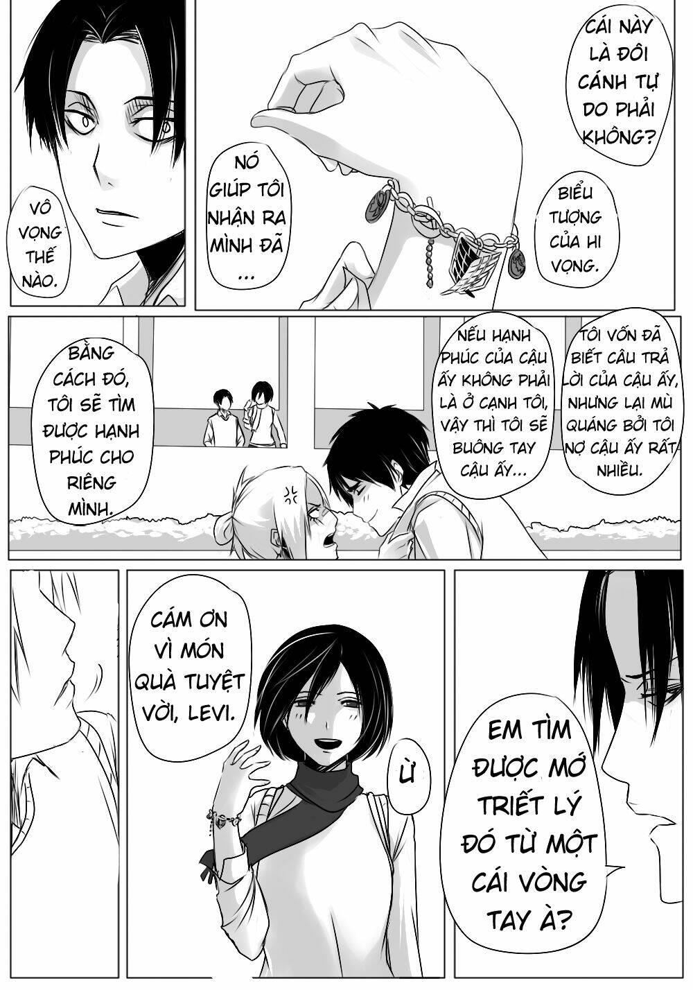 tấn công người khổng lồ - doujinshi lemi chapter 2 - Trang 38