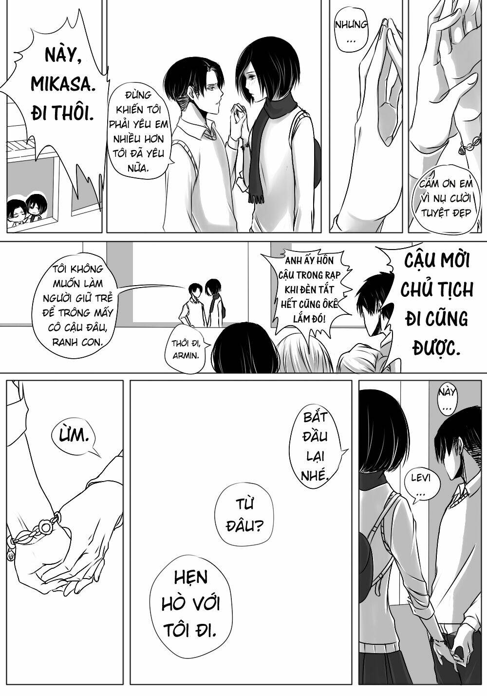 tấn công người khổng lồ - doujinshi lemi chapter 2 - Trang 39