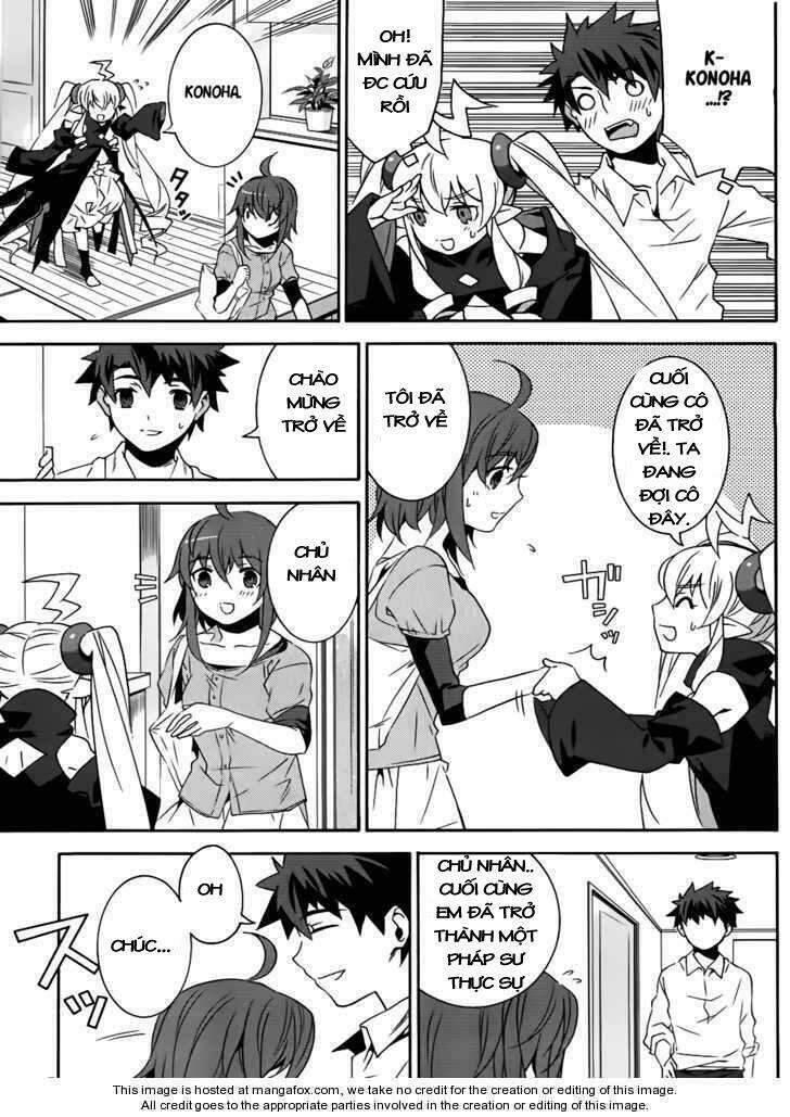 mahoutsukai (♂) to deshi (♀) no futekisetsu na kankei chapter 15 - Trang 14