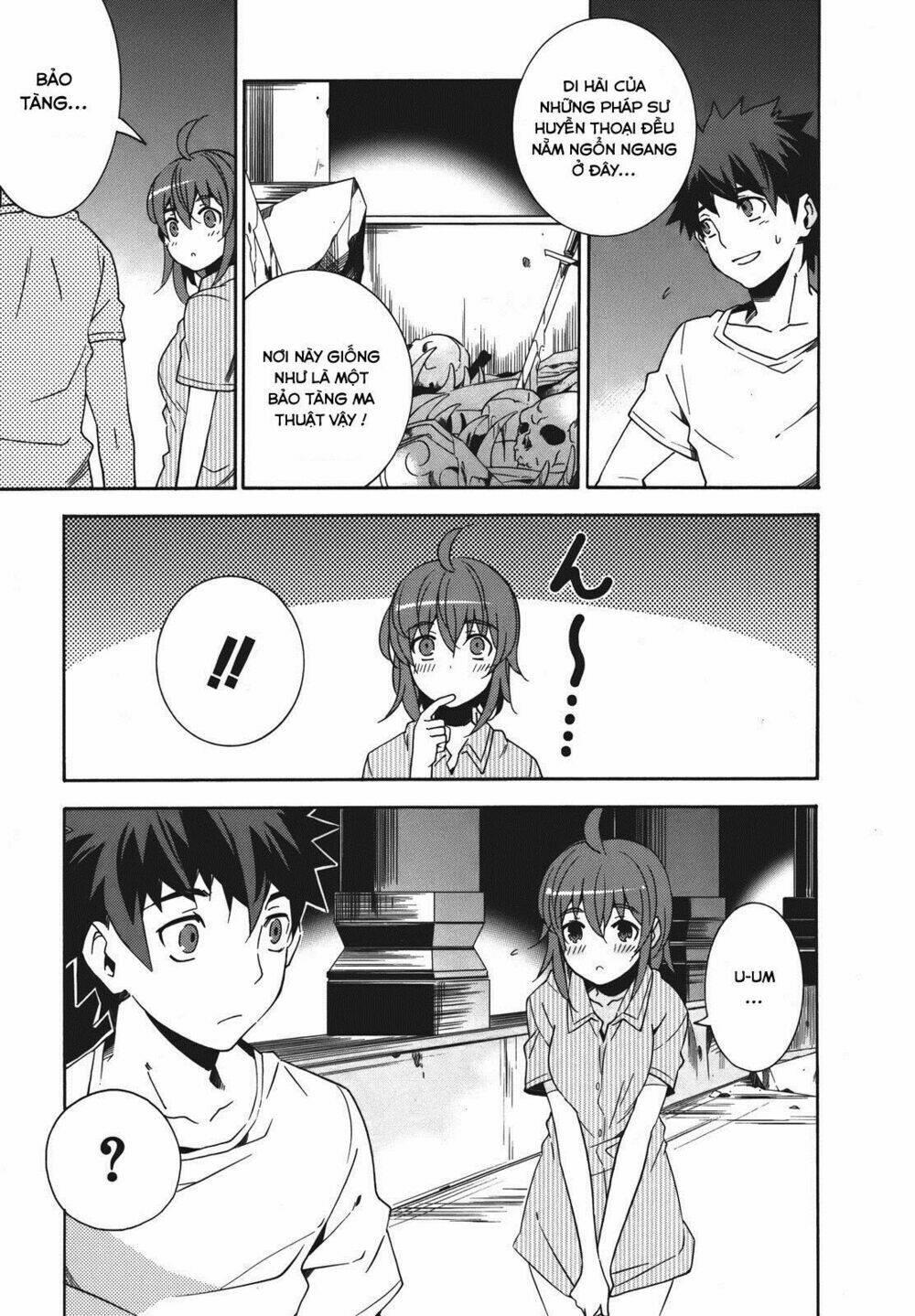 mahoutsukai (♂) to deshi (♀) no futekisetsu na kankei chapter 19 - Trang 13