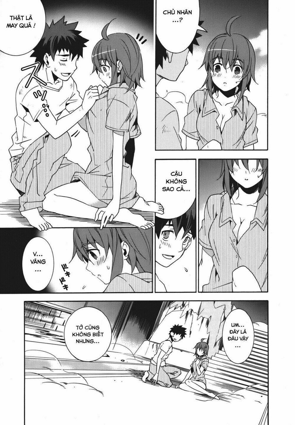 mahoutsukai (♂) to deshi (♀) no futekisetsu na kankei chapter 19 - Trang 36