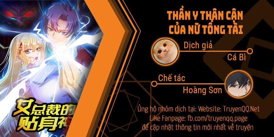thần y thân cận của nữ tổng tài chapter 2 - Trang 1