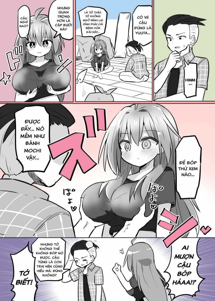 ts shita kedo mune ga deka sugiru chapter 2 - Trang 2