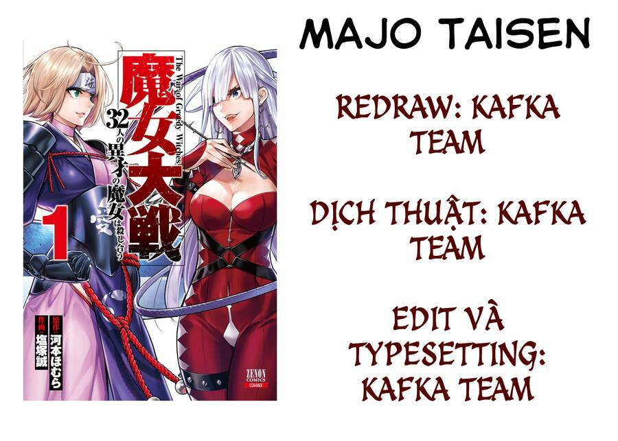 majo taisen - the war of greedy witches chapter 4 - Trang 1