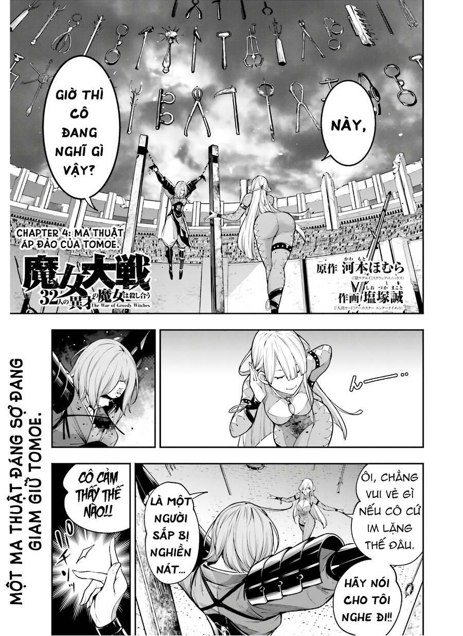 majo taisen - the war of greedy witches chapter 4 - Trang 2