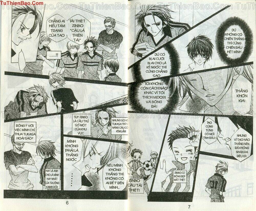 nữ cầu thủ xinh đẹp chapter 7 - Trang 3