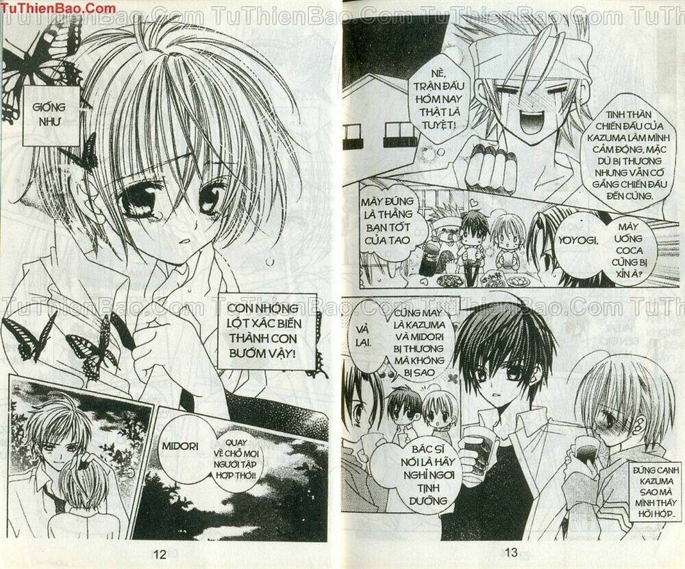 nữ cầu thủ xinh đẹp chapter 7 - Trang 6