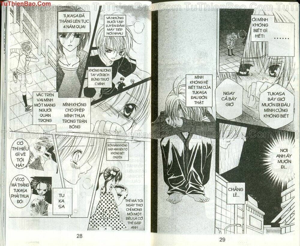 nữ cầu thủ xinh đẹp chapter 7 - Trang 14